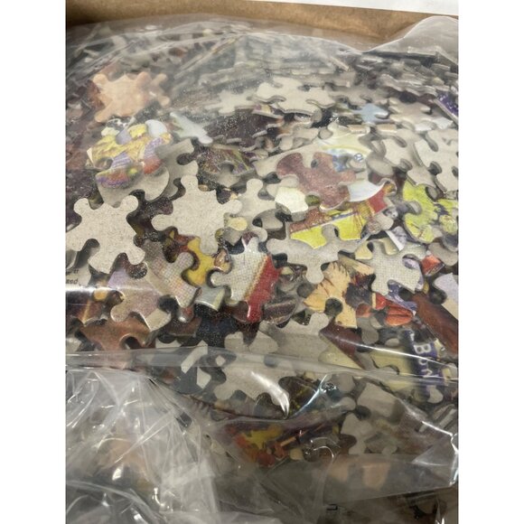 Rustic Lodge 1000-Piece Puzzle Jigsaw 26.6" x 19" Complete Made In USA By Ceaco - Picture 3 of 3